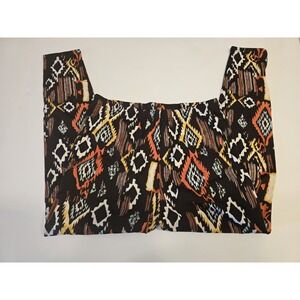 Win Win Printed Western Fleece Pants Size L-XXL Stretch